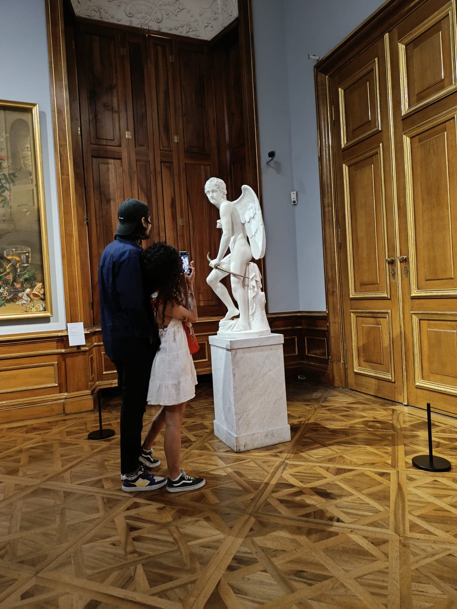 Valentina e Maxim al museo